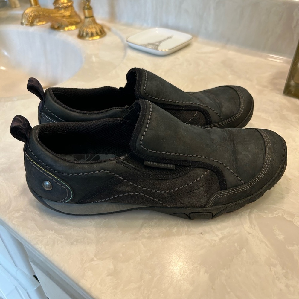 Merrell Black Loafers, Women’s Slip-Ons Comfortable Everyday Wear, Sz 8.5 - Picture 6 of 11